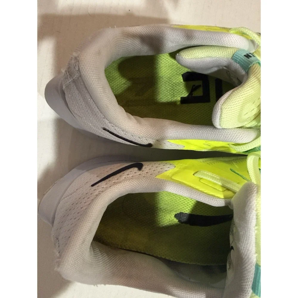 Nike Air Zoom Pegasus 38 (women's), colorway Volt/Light Lemon, size 8.5